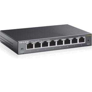 TP-Link TL-SG108E | Managed L2 Switch | 8 Poorten | Gigabit Ethernet (10/100/1000 Mbps)
