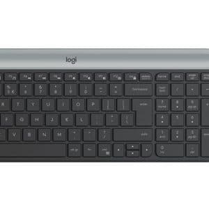 Logitech MK470 Slim Combo | Draadloos Toetsenbord en Muis | QWERTY US International | Grafiet | RETURNED