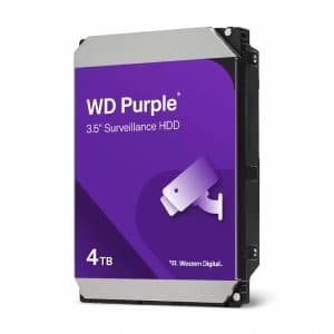 Western Digital Purple | 4TB Surveillance HDD | 3.5