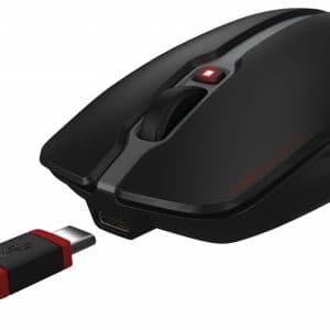 Cherry Stream Desktop Recharge | Draadloos Toetsenbord en Muis | Grijs | USB Receiver