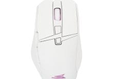 Baracuda RAPTOR RGB | Bedrade Gaming Muis | USB-A | 6400 DPI | Wit