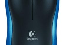 Logitech M185 | Draadloze Muis | Links- en Rechtshandig | RF | 1000 DPI | Zwart/Blauw