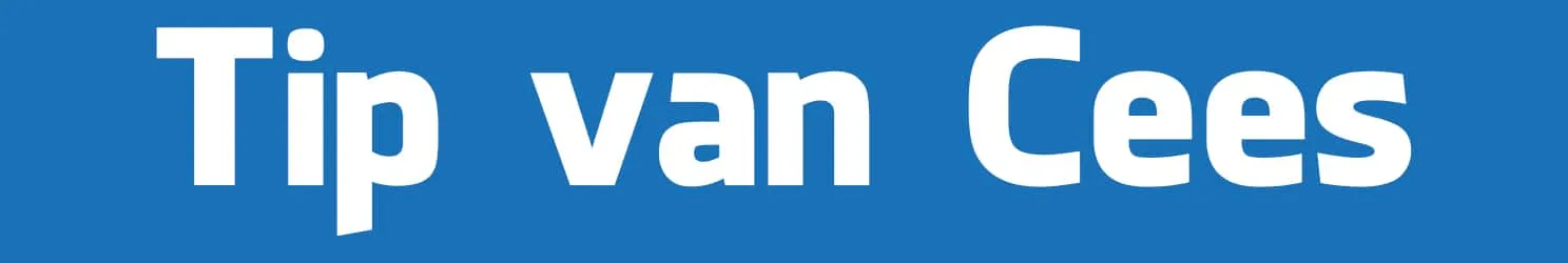 Tip van Cees