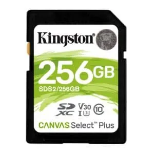 Kingston Technology Canvas Select Plus 256 GB SDXC UHS-I Klasse 10 - 0
