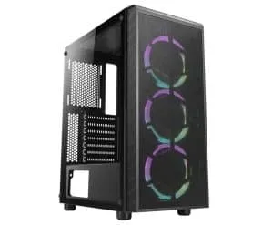 Case Azza Prima 360 Midi Tower zwart - 0