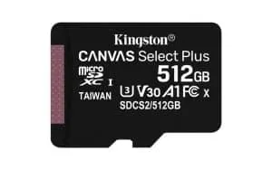 Kingston Technology Canvas Select Plus 512 GB SDXC UHS-I Klasse 10 - 0