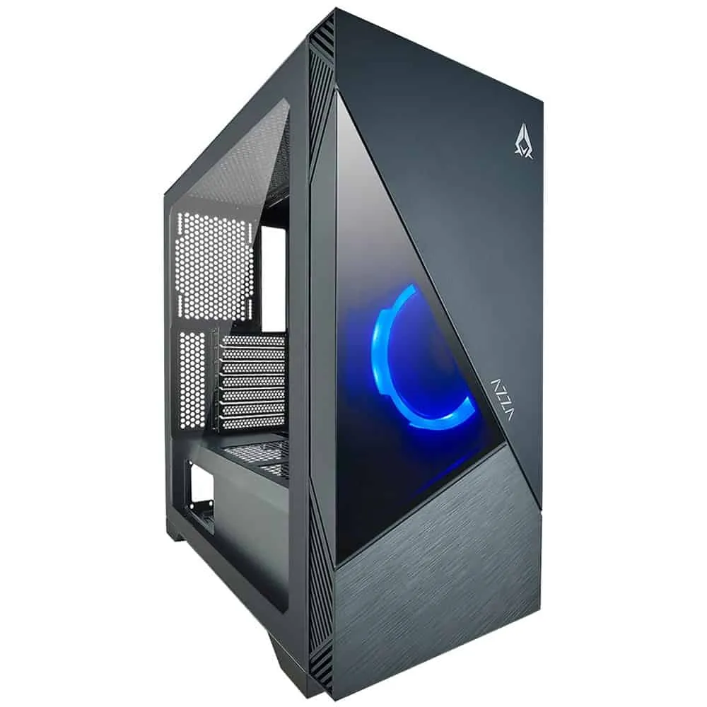 Case Azza Eclipse 440 Midi Tower Zwart - 0