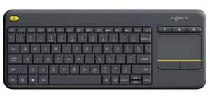 Logitech K400 Plus toetsenbord RF Draadloos QWERTY Nederlands Zwart - 0