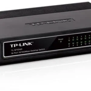 TP-LINK TL-SF1016D Unmanaged Fast Ethernet (10/100) - 0
