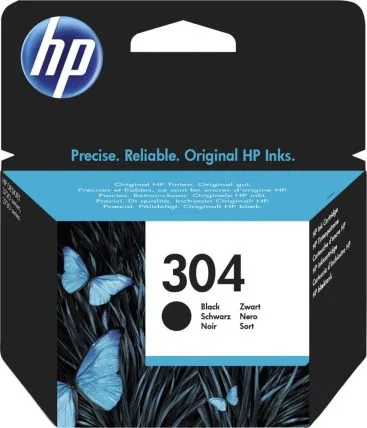 HP 304 originele zwarte inktcartridge - 0