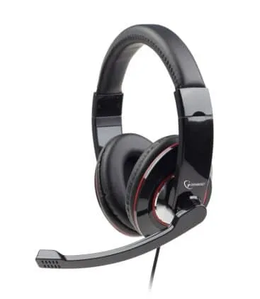 Gembird MHS-001 hoofdtelefoon/headset Hoofdband Zwart - 0