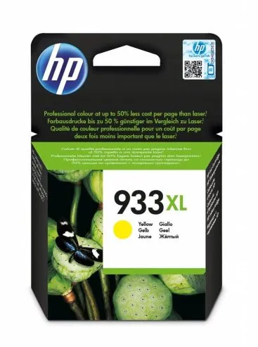 HP 933XL originele high-capacity gele inktcartridge - 0