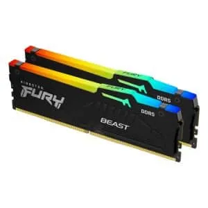 Kingston Technology FURY Beast RGB geheugenmodule 16 GB 2 x 8 GB DDR5 5200 MHz - 0