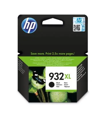 HP 932XL originele high-capacity zwarte inktcartridge - 0