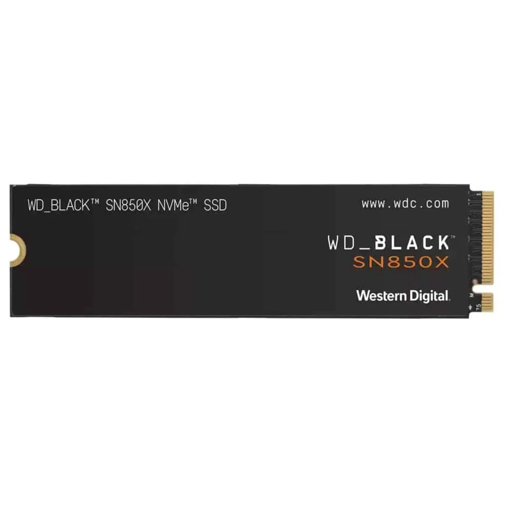 Western Digital Black SN850X M.2 1000 GB PCI Express 4.0 NVMe - 0