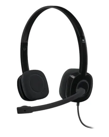 Logitech H151 Stereo Headset voor meerdere apparaten met bediening op de draad - 0