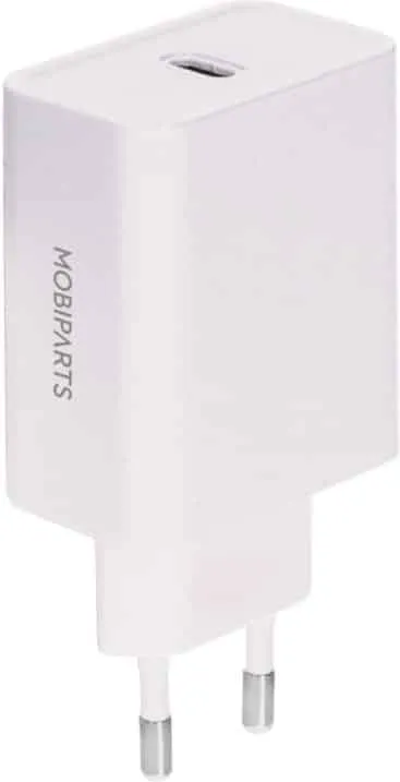 Mobiparts Wall Charger USB-C 30W White (with PD) - 0
