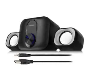 Eminent EM3515 luidspreker set 11 W Zwart 2.1 kanalen - 0