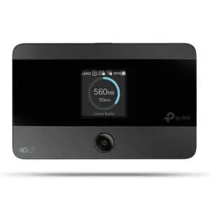 TP-LINK M7350 LTE-Advanced Wi-Fi (MIFI) Zwart uitrusting voor draadloos mobiel netwerk - 0