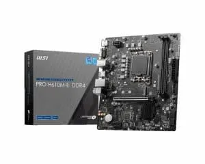 MSI PRO H610M-E DDR4 moederbord Intel H610 LGA 1700 micro ATX RENEWED - 0