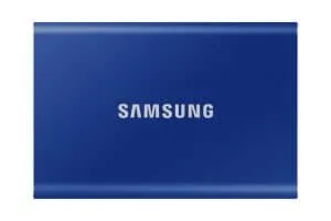 Samsung Portable SSD T7 2000 GB Blauw - 0