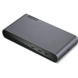 Lenovo 40B30090EU laptop dock & poortreplicator 2 x USB 3.2 Gen 2 (3.1 Gen 2) Type-C Grijs - 0