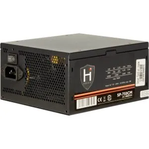 Inter-Tech HiPower SP-750CM power supply unit 750 W 20+4 pin ATX ATX Zwart - 0