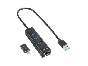 Sharkoon 4044951037575 notebook dock & poortreplicator Draadloos USB 3.2 Gen 1 (3.1 Gen 1) Type-C Zwart - 0