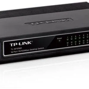 TP-LINK TL-SF1016D Unmanaged Fast Ethernet (10/100) - 0