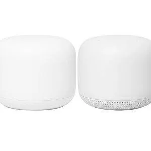 Google Nest Wifi draadloze router Gigabit Ethernet Dual-band (2.4 GHz / 5 GHz) 4G Wit - 0