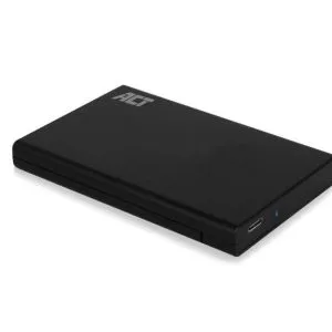 ACT AC1225 behuizing voor opslagstations HDD-/SSD-behuizing Zwart 2.5