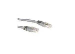 ACT Grijze 0,5 meter UTP CAT5E patchkabel met RJ45 connectoren - 0