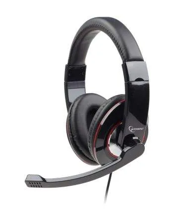 Gembird MHS-001 hoofdtelefoon/headset Hoofdband Zwart - 0