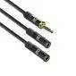 ACT AC3620 audio kabel 0,15 m 3.5mm 2 x 3.5mm Zwart - 0