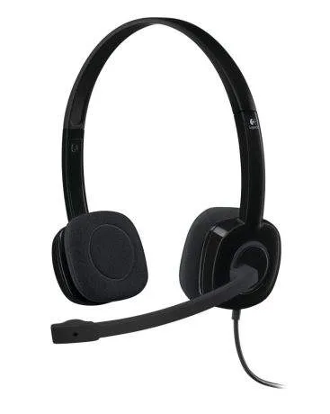 Logitech H151 Stereo Headset voor meerdere apparaten met bediening op de draad - 0