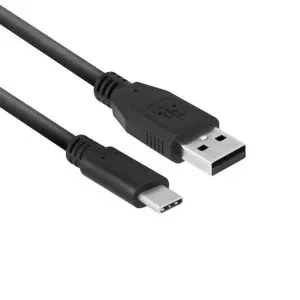 ACT AC3020 USB-kabel 1 m USB 3.2 Gen 1 (3.1 Gen 1) USB A USB C Zwart - 0