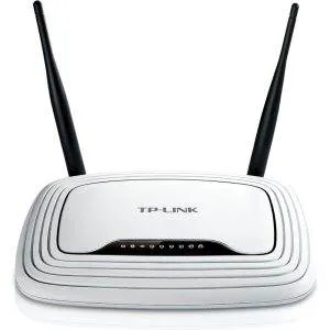 TP-LINK TL-WR841N draadloze router Fast Ethernet Single-band (2.4 GHz) Zwart, Wit - 0