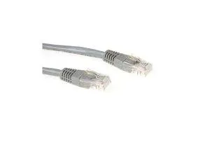 ACT Grijze 10 meter UTP CAT5E patchkabel met RJ45 connectoren - 0
