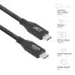 ACT USB4 20Gbps 240W USB Type-C kabel, 2 meter - 0