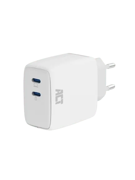 ACT AC2165 oplader voor mobiele apparatuur Universeel Wit AC Snel opladen Auto