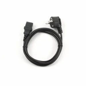 Gembird PC-186 electriciteitssnoer Zwart 1,8 m CEE7/4 C14 stekker - 0