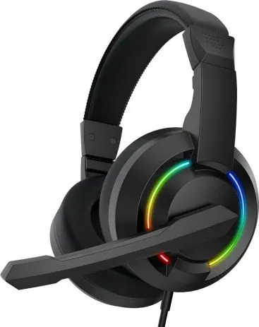Baracuda HYDRA RGB Rainbow | Gaming Headset 3,5mm & USB | Zwart - 0