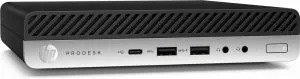 HP ProDesk 600 G4 Mini | Intel Core i5-8500T | 256GB | 8GB | 2x DisplayPort | W11 Professional | RFS - 0