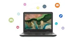 Lenovo 300e Convertible Chromebook | 11,6'' HD Touch IPS | Intel N4020 | 4GB RAM | 32GB Flash | Renewed - 0