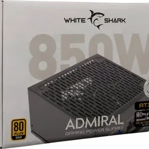 White Shark Admiral | 850 Watt Gold ATX 3.0 PSU | PCIe 5.0 | Power Supply | Voeding | OPEN BOX - 0