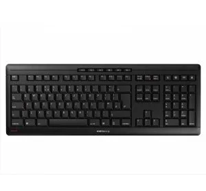 CHERRY Stream Wireless | RF en USB | QWERTY US International | Zwart - 0