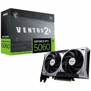 MSI GeForce RTX 5060 Ventus 2X OC | 8GB GDDR7 | DLSS 4 | Videokaart | Nvidia GPU - 0