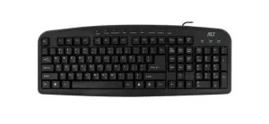ACT AC5400 | Toetsenbord | USB | QWERTY US | Zwart - 0