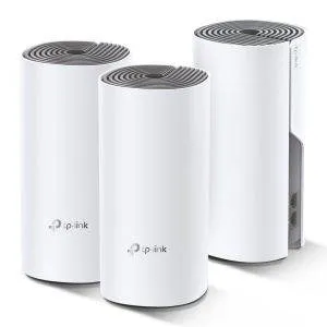 TP-LINK Deco E4 (3-pack) Dual-band (2.4 GHz / 5 GHz) Wi-Fi 5 (802.11ac) Wit, Grijs 2 Intern - 0